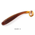 2023 Supercontinent Impact Ring Shad Fishing Lure Soft 20pcs 10pcs 6pcs Plastics Baits Swimbait Jigging Lure Artificial Baits