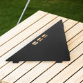 Outdoor Folding Table Accessory, Camping Table Corner Extension Board, Foldable L-Shaped Connector Tray For Space Optimization,