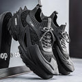 2026 New Model Large Size 39-45 Slip-On Stylish Men's Shoes, Comfortable Color-Blocking Thick-Soled Street Fashion Casual Sneakers