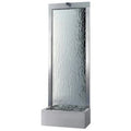 Custom. garden decoration stainless steel glass mirror waterfall fountain wall
