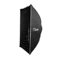 TRIOPO K3-6090 K3-30120 Rectangular Quick Release Bowens Mount Softbox with Grid for LED Video Light Soft Light Modifier