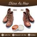 Finest Leather Shoe Polish Oil – Premium Shoe Care Cream for Leather Shoes and Boots, Nourish Restore Shine Waterproof & Protect
