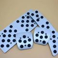 For Honda CIVIC 2006 2007 2008 2009 2010 2011 Manual MT LHD Aluminum Pads Pedal Set Gas Brake Footrest Car Accessories