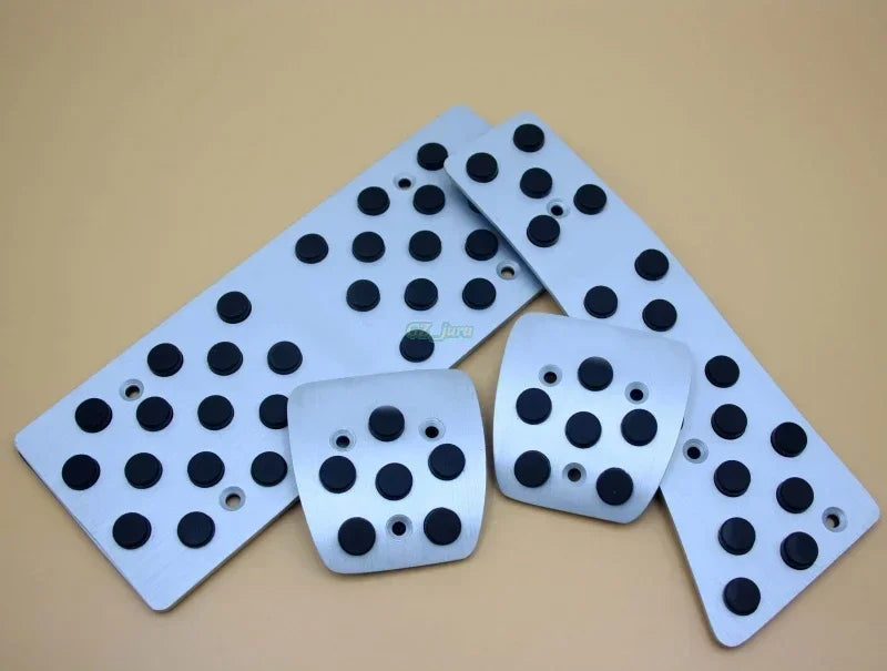 For Honda CIVIC 2006 2007 2008 2009 2010 2011 Manual MT LHD Aluminum Pads Pedal Set Gas Brake Footrest Car Accessories