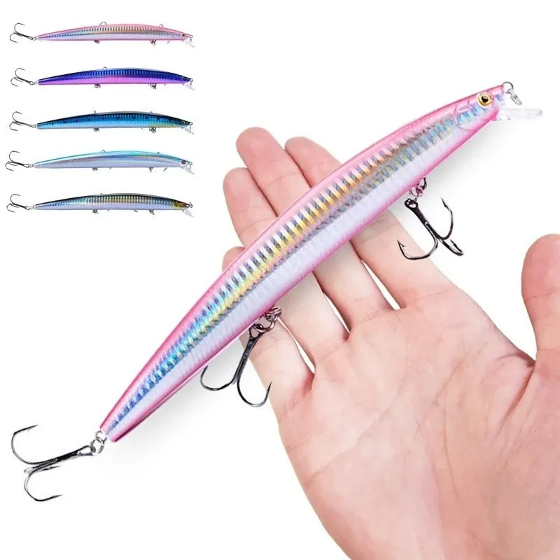 16 Colors 18cm 24g Minnow Fishing Lure Laser Crankbait | SAMAG