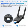 COMFAST 1200Mbps Adaptador Wifi Usb 3.0 Adapter 5G/2G MT7612U 2*2dbi Antena Para PC Cle Kali Linux Monitor - Visuel 5 | SAMAG