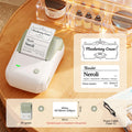 NIIMBOT B1 Portable Thermal Printer With Tapes 2 Inch Adhesive Label Printer Mini Bluetooth Sticker Maker Support Smartphones PC