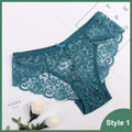 Women's Panties Sexy Lace Transparent Underwear Hollow Out Female Low Waist Briefs Breathable Lingerie Intimates Underpants