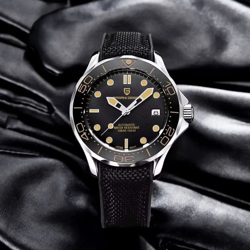 PAGANI DESIGN Men's Mechanical Watches Luxury Automatic Watch For Men Luminous Diving Steel Watch Japan NH35 Wristwatch 2023 New