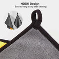 1/3/5/10PCS Car Wash Towels Cleaning Cloth Absorbent Dry Cloth General Purpose Microfiber Towel Thickened Yellow 30/40/60cm