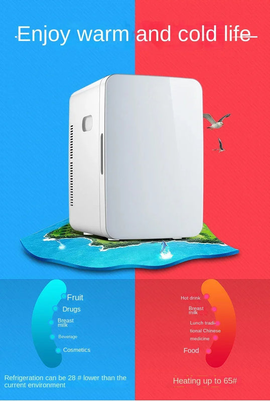 2026 New Upgrade 25L Car Refrigerator Portable Freeze Heating Dual Use Fridge Mini Fridge Compressor Cooler Box For Caravan Camp