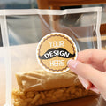 Personalized Milestone Stickers - Tailored Designs for Graduation Parties, Business Anniversaries & Gift Wrapping