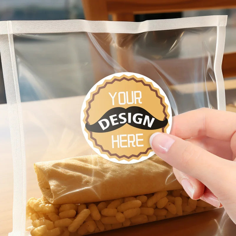 Personalized Milestone Stickers - Tailored Designs for Graduation Parties, Business Anniversaries & Gift Wrapping