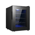 Yeego12 Bottles Wine Cooler 1.17Cu.ft 33L 40-65°F single-zone Thermoelectric cooling Wine Refrigerator YeeGO mini fridge with Blue LED light