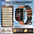 Health managed Non-Invasive Laser Physiotherapy Smart Watch Blood Pressure Uric Acid Call ECG+PPG 650nm Laser Smart Watch 2026
