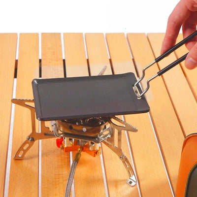 Outdoor Mini Portable Grill Pan Camping Frying BBQ Baking | SAMAG