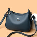 Luxury Designer Ladies Handbags New High Quality Leather Shoulder Bag For Women Female Retro And Minimalist Crossbody Bags Purse