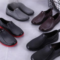 Men's Rain Boots Short Tube Anti-slip Waterproof Kitchen Shoes Work Shoes Fishing Shoes Construction Wear Resistant Rubber Shoes