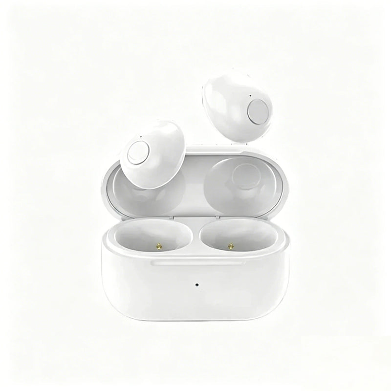 Mini Wireless Earphones Bluetooth 5.4 Headphones with Great Endurance Earbuds With Mic Lightweight for Sleepy Music Video