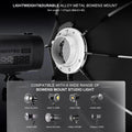Triopo K3 Quick-Setup Bowens Mount Octagon Softbox One-Step Install Portable Light Modifier Umbrella Reflector W/ Honeycomb Grid