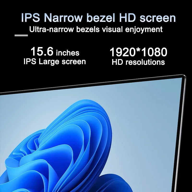 New 15.6" Gaming Laptop Intel Core i9 10980HK IPS 4K Gamer Computer 16GB DDR4 1TB SSD M.2 Windows 11 Pro Notebook PC