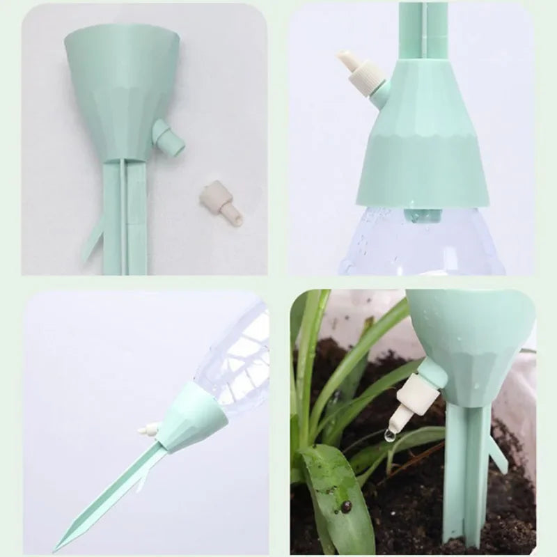 3Pcs Adjustable Drip Irrigation System Automatic Self Watering Spikes  for Plants Indoor Outdoor Potted Plants Irrigation 2025
