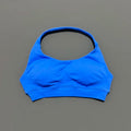 Sports Bra Women Seamless Yoga Halter Bra Top High Support Open Back Bra Fitness Push-up Activewear Workout Gym Underwear