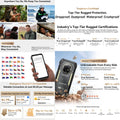 Blackview XPLORE Satellite Rugged Smartphone 5G 6.73" 120Hz 12GB+256GB/ 16GB+1T 50MP Camera 20000mAh Battery 120W Android 15 NFC