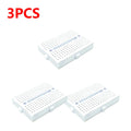 1-10PCS SYB-170 Mini Solderless Prototype Breadboard 170 Holes Breadboard Prototype Board 35x47mm for Small DIY Kits