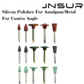 Dental Silicone Grinding Head Amalgam/Metal Polisher For Low-Speed Handpiece Contra angle Composite Teeth Polishing RA Stone