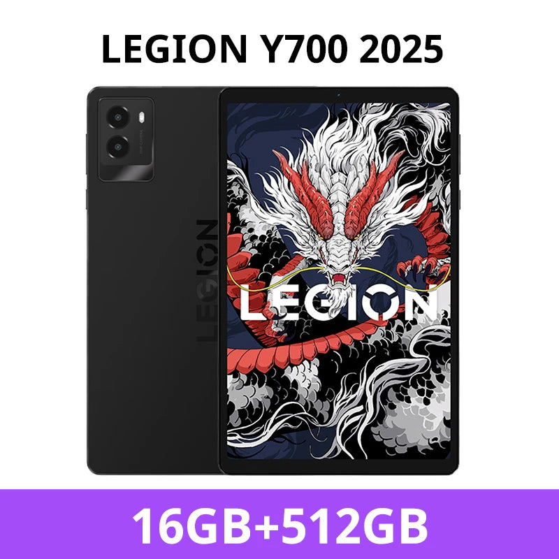 Lenovo Legion Y700 2025 Gaming Tablet Global ROM Snapdragon 8 Gen 3  8.8-Inch 2560*1600 165Hz Display 6550mAh Android Pad PC