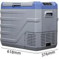 35L Car Fridge, 12V/24V Portable Refrigerator with APP Control, Compressor Cooler for RV/Truck/Camping, -20℃~20℃, Freezer