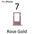 Sim Card Tray For iPhone 7 8 Plus Sim Holder Slot Replacement Parts
