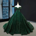 Dark Green New Simple Bridesmaid Dresses For Wedding Off | SAMAG
