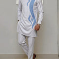 African Traditional Dress Men's Suit Long Sleeve Ethnic | SAMAG