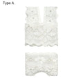 1Set Soft Lace Underwear Bra Briefs For 30CM Doll 1/6 Knickers For Blythe 1/6 BJD Dolls Top Underpant For Dollhouse Kids Toy