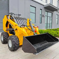 Factory Direct Mini Loader Wheeled Mini Sliding Loader Small Wheeled Sliding Steering Loader Forklift Stacker Manufacturer