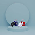 Mini Cabinet Door Lock Home Backpack Luggage Bag Student Dormitory Jian Shengfang Padlock 4 Digit Password Anti-theft Lock