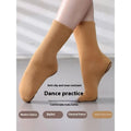 Cat Paw Dance Socks Cotton Non Slip Leather Sole Soft Elastic Ballet Chinese Dance Training Anti Skid Breathable Practice Modern