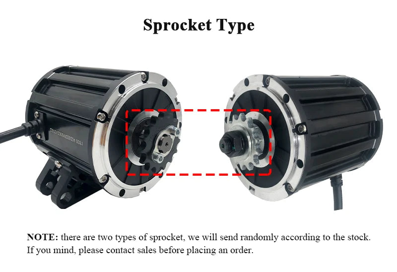 QS120 72V 2000W 4600RPM 70H PMSM Mid Drive Motor With Fardriver ND72300 Sine Wave Controller And Bluetooth For Electric Scooter