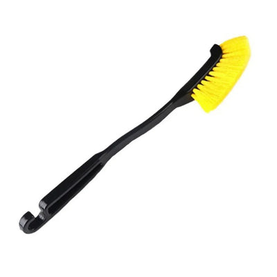 Car Wheel Tire Rim Brush Curved Head Flexible Truck Hub | SAMAG