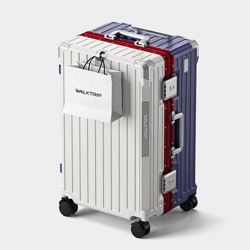 COLENARA 20"24"26"28"30"32 Inch Rolling Luggage High Quality Suitcase Aluminum Frame Boarding Box Large Capacity Trolley Case