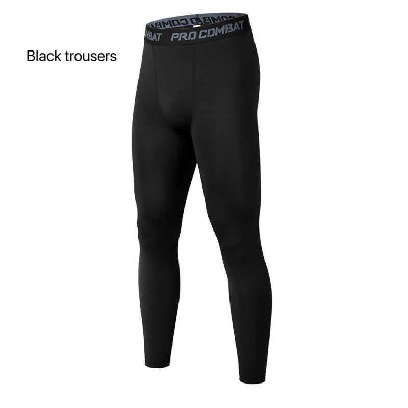 Men's Compression Pants Male Tights Leggings For Running Training Sport Fitness Quick Dry Fit Joggings Workout  Active Shorts
