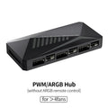 Teucer Infinite Mirror 120mm 5V 3Pin ARGB PC Case FAN 12V 4Pin PWM 800-2000RPM 12cm Chassis CPU Water Cooling Ventilator