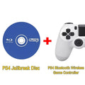Jailbreak Gold Disc 12.52 for PS4 Latest Firmware Supported Bootable Homebrew Backup Games Give Away Wireless Game Controller