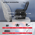 360 Rotating Sewer Pipe Inspection Camera 9″ 32MM Camera IPS+1080P Screen +512HZ Transmitter+Meter Counter+Keyboard Sewer Camera