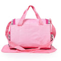 Fashionable cartoon embroidered single shoulder mommy bag with multifunctional and large capacity mother and baby diaper bag