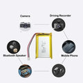 103450 3.7V 2000mAh Polymer Lithium Rechargeable Battery jst PH 2.0mm 2pin plug for Camera GPS navigator MP5 Bluetooth Headset