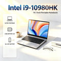 Intel i9 10980HK 14.1 Inch Ultra Slim Gaming Laptop 8C 16T 2.4GHz 5.3GHz Boost 16MB 45W 32GB DDR4 2TB SSD Office Pro