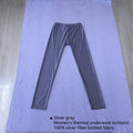 Anti-radiation 100% silver fiber knitted fabric women's long underwear Phone Electromagnetic radiation shielding men's underwear